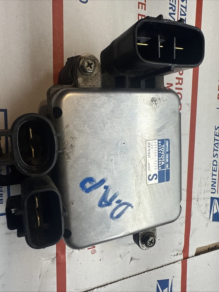 07-18 雷克萨斯 es350 丰田 Avalon 冷却风扇控制单元 89257-30060 499300-3290 — 第 2/4 张图片