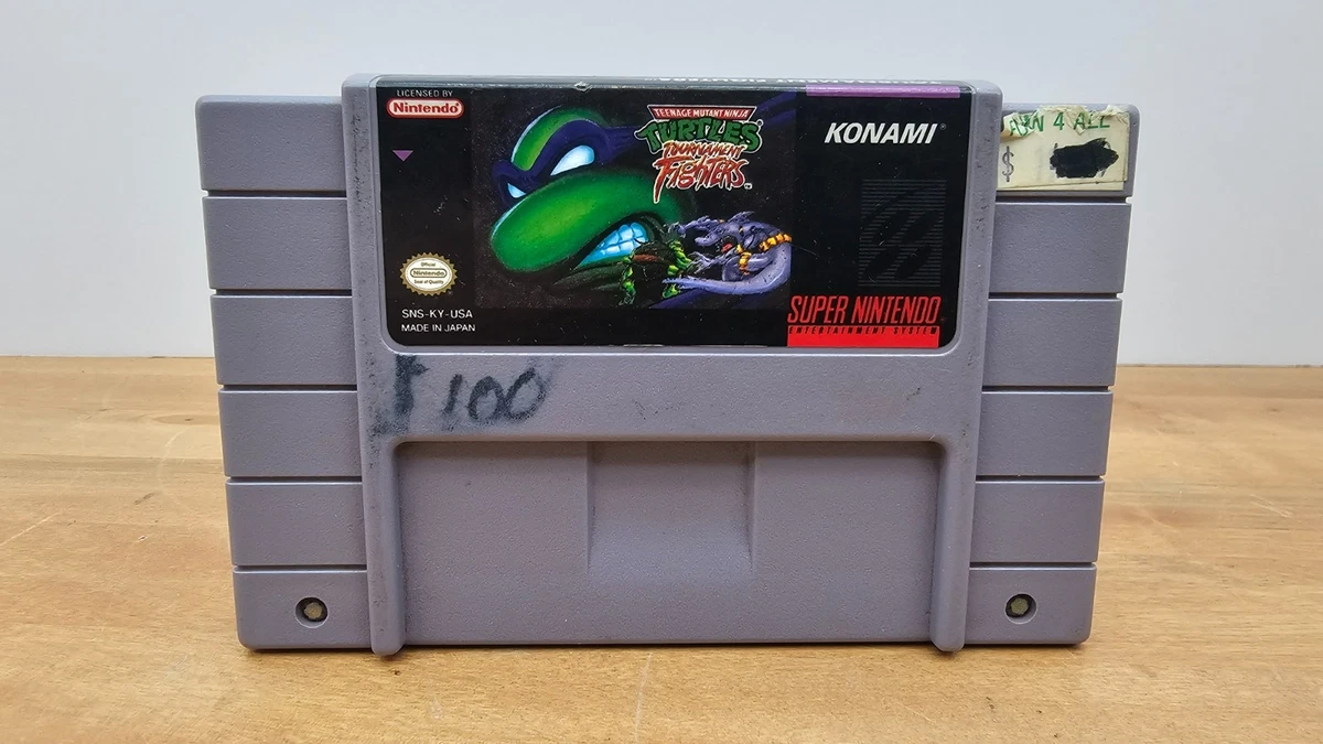 Teenage Mutant Ninja Turtles: Tournament Fighters Konami Video