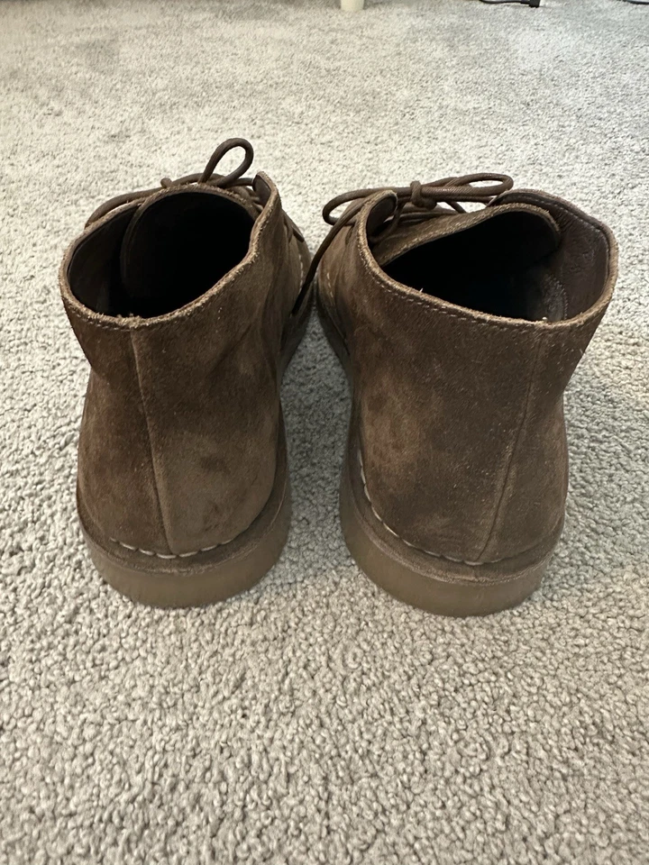 Botas masculinas J Crew de couro Upper Desert de fábrica tamanho 7,5 - Imagem 3 de 4