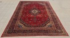 Amazing Hand Knotted Vintage Traditional Qashoun Wool Area Rug 13.7 x 9.5 Ft — photo 3