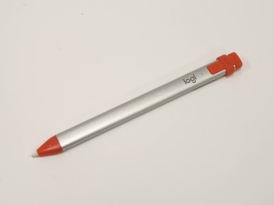 Logitech Crayon Digital Pencil for Apple iPad 2018 & Above Orange F00006 Tested