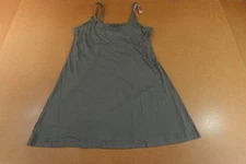 Adore Me Womens Size Large Gray Keyhole Twist Back Suzie Knit Slip Gown NWT