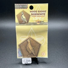 Wood Badge Bob White Patrol Medallion Challenge Coin Boy Scouts of America BSA