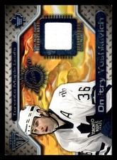 2000 PACIFIC TITANIUM DMITRY YUSHKEVICH 147 GAME-USED GEAR JERSEY MAPLE LEAFS