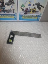 Stainless Steel 8" Try Square - 24ME - Carpenters