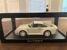 1/18 AUTOart 78083 Porsche 959 White - Excellent Condition - US Seller