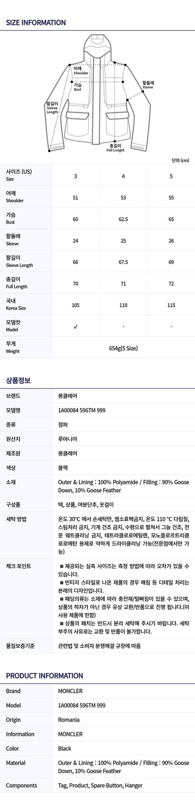 Moncler Borasco Men’s Padded Jacket 1A00084 596TM 999 115449119 thumbnail 16