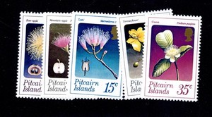 PITCAIRN ISLANDS-- Complete Set Scott $130-#134