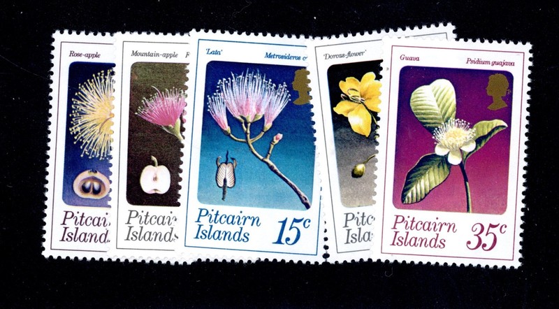 PITCAIRN ISLANDS-- Complete Set Scott $130-#134