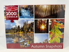 Melissa  Doug Autumn Snapshots 1000 Piece Jigsaw Puzzle USA
