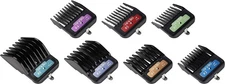 Andis Animal Clip Comb Set 7 Piece Multi Colors Fits Andis #10