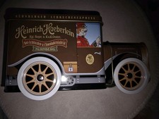 Heinrich Haeberlein Blech Oldtimer Auto Lebkuchen Dose Spieluhr ohne Lebkuchen