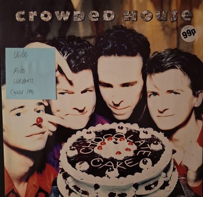 Crowded House Chocolate Cake Vinyl Record VG/VG 12CL618 1991