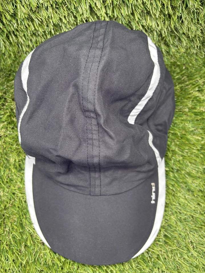 Gorra para correr HIND NEGRA ventilada talla única ajustable reflectante Foto 2 de 4