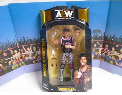 AEW Max Caster Unrivaled Series 14 figure Jazwares Brand New The Acclaimed