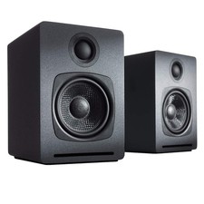 Audioengine A1 Wireless Computer Speakers Bluetooth Desktop Small, grey