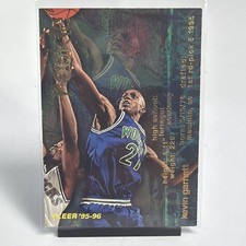 1995-96 Fleer Kevin Garnett #293 RC Rookie EX-NM Card Timberwolves NBA. rookie card picture