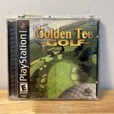 Peter Jacobsen's Golden Tee Golf (Sony PlayStation 1, 2000) Complete With Manual