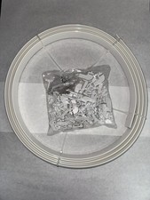 GoodHome Kias Matt White 5m Curtain Track Coil on a Roll With Hooks & Stop Ends