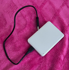 Toshiba Canvio Advance 4TB Portable External HDD White USB, USB-Powered