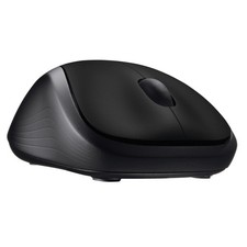 Logitech Full Size Wireless Mouse, Black