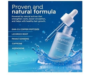 Peptonix Copper Peptide Scalp Serum GHK-Cu (Copper Tripeptide-1) Hair Density | eBay Peptonix Copper Peptide Scalp Serum GHK-Cu (Copper Tripeptide-1) Hair Density | eBay