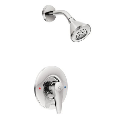MOEN M-Dura T9375EP15 Commercial Single Function Shower Head and Posi-Temp