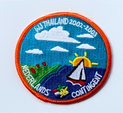 2003, World Scout Jamboree NEDERLANDS SCOUTS Contingent Patch