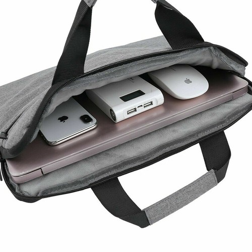 15.6 inch Laptop PC Waterproof Shoulder Bag Carrying Soft Notebook Case Cover UK - Picture 4 of 13
