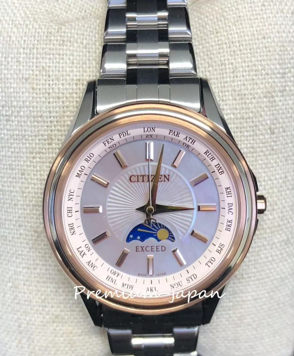 CITIZEN EE1014 61W EXCEED Ecodrive radio controlled watch 45th