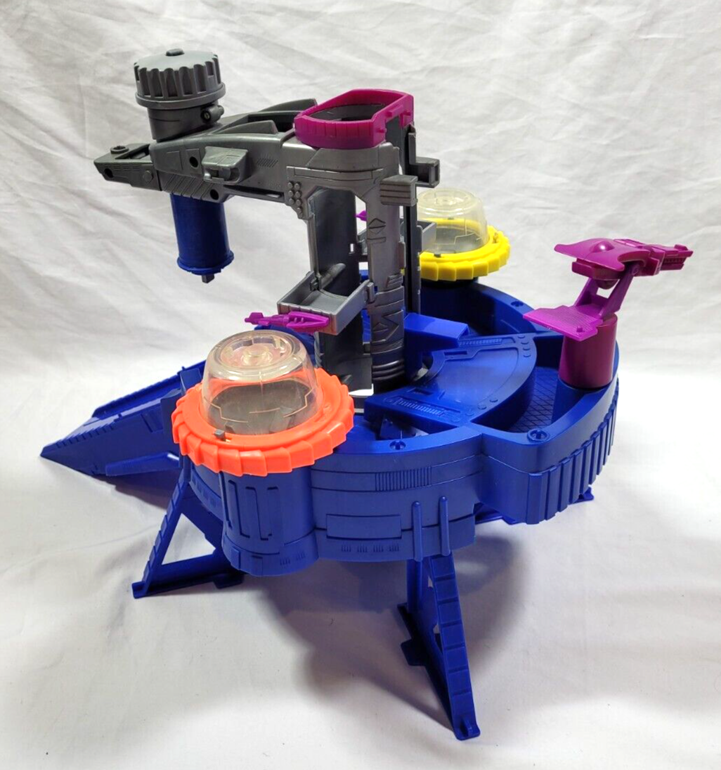 MICRO MACHINES ZBOTS Vortexx HQ Robo Battle Base+8 Bots+X
