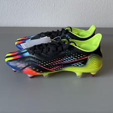 Adidas Copa Sense.1 SG Men's Size 7 Soccer Cleats Black Blue Yellow GY8933