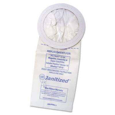 APCJANPTMV2 - Janitized Vacuum Filters for Proteam Backpack Vacuums, 10/case