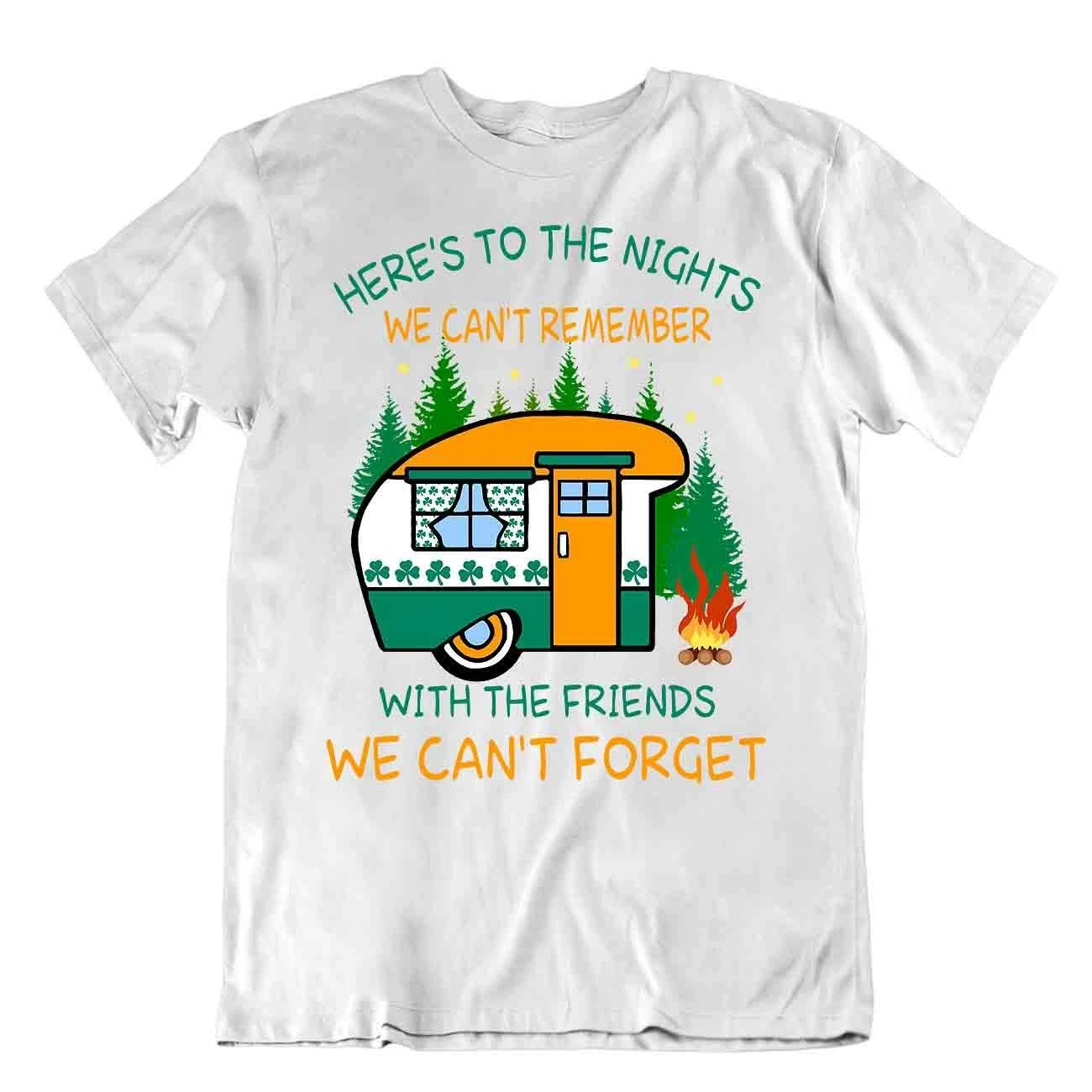 Camping Outside Trip T-Shirt Tee Gift Cute Funny Outdoor Fresh Nights Friends
Opens in a new window