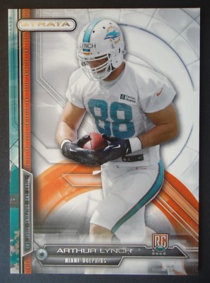 NFL 168 Arthur Lynch Miami Dolphins Topps Strata 2014