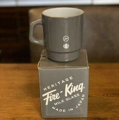 Starbucks Design x Fire-King Fragment Glass Mug cup gray Starbucks Design x Fire-King Fragment Glass Mug cup gray