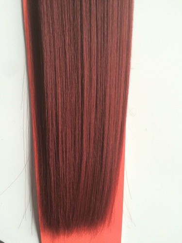 12"-22" 100g Straight Fiber Weft Synthetic Hair Extensions Hairpiece - Picture 43 of 46