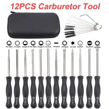 12pcs Carburetor Adjustment Carb Tune Up Adjusting Small Engine Tool Kit New 12pcs Carburetor Adjustment Carb Tune Up Adjusting Small Engine Tool Kit New
