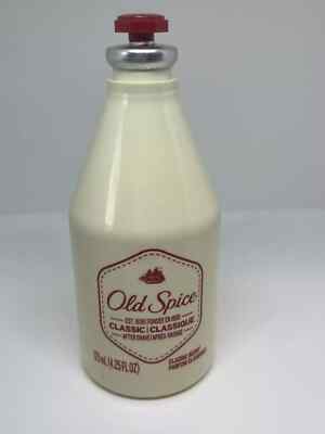 Old Spice Classic Scent After Shave, 4.25 Fluid Ounce NEW