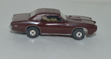 Vintage Aurora Pontiac GTO- Brown Slot Car