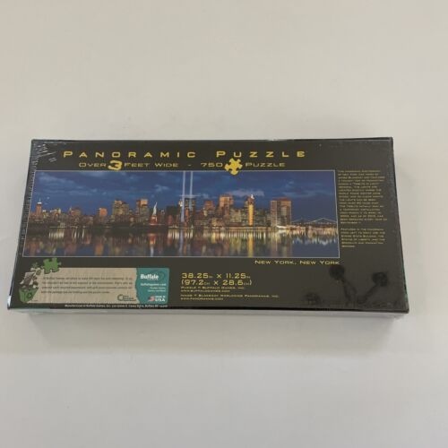 Panoramic Puzzle New York 750 Pieces SEALED NEW by Buffalo Games - Picture 2 of 7