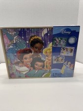 Disney Wooden Puzzle Set Of 3 New Sealed Storage