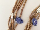 Vintage Multi- Pukka  Shell Necklace With Accent Fish And Other Shell Pieces. — photo 2