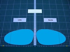 Außenspiegel Spiegelglas Ersatzglas Audi-Porsche RS2 ab 1994-1996 Links asph