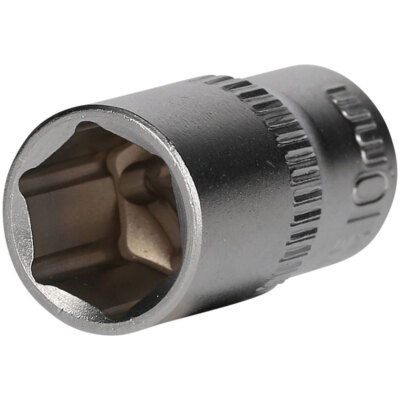 Brilliant Tools BT020938 Socket Bit 10mm DIN 3124/3120 1/4'' Square Drive