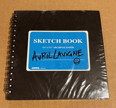 Avril Lavigne - Let Go ULTRA RARE promo CD in sketchbook (STILL SEALED)
