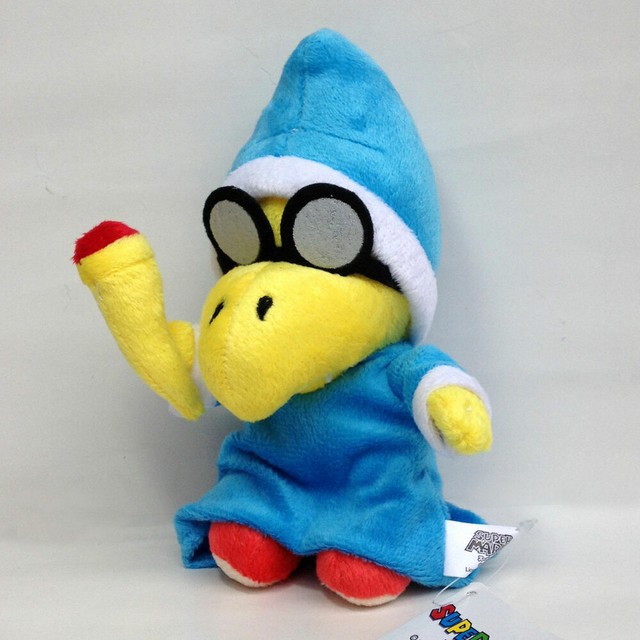 Magikoopa Koopa Super Mario Bros Galaxy Wizard Plush Toy Stuffed Animal