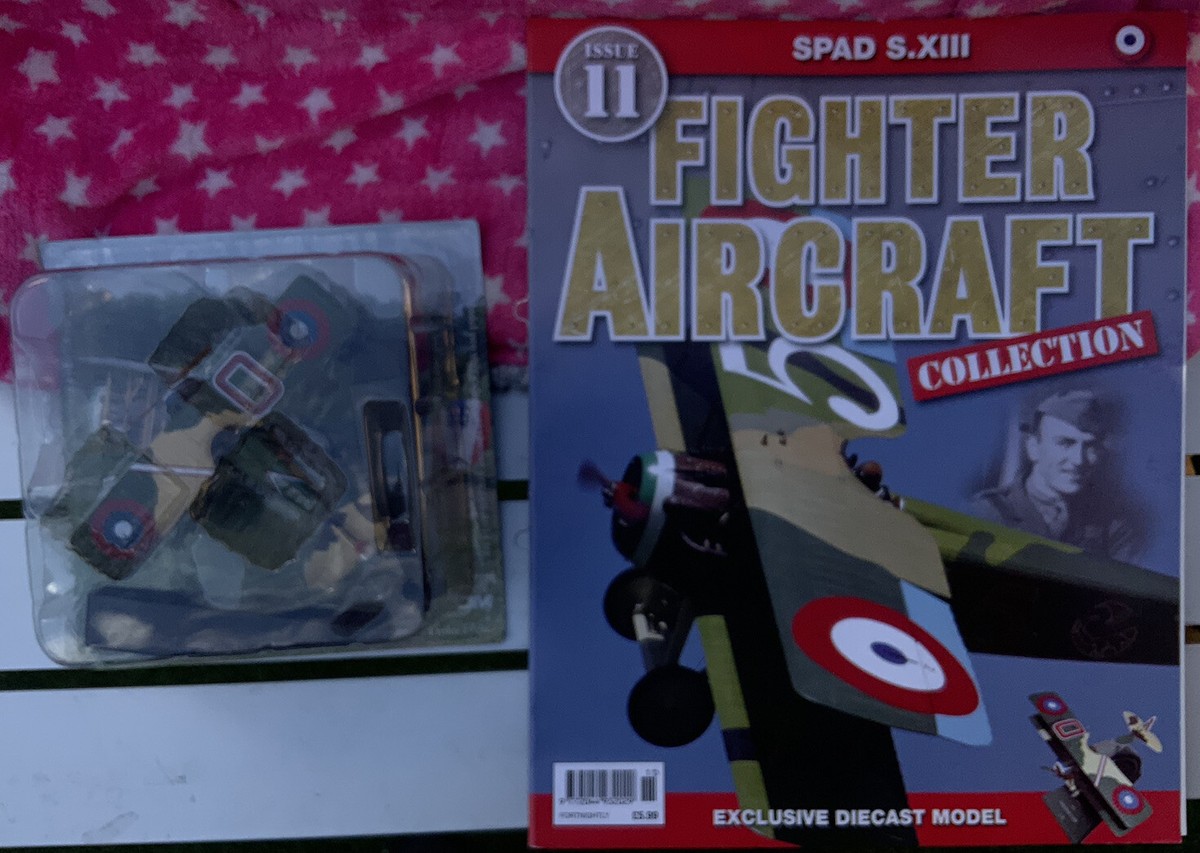 Amercom Fighter Aircraft Issue #11 Spad Model Magazine
