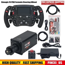 Simagic FX PRO Formula Steering Wheel + Alpha U Direct Drive Wheelbase pe66