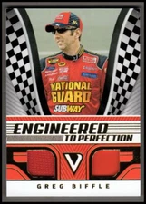 2018 Victory Lane Engineered to Perfection Materials Gold Greg Biffle /199